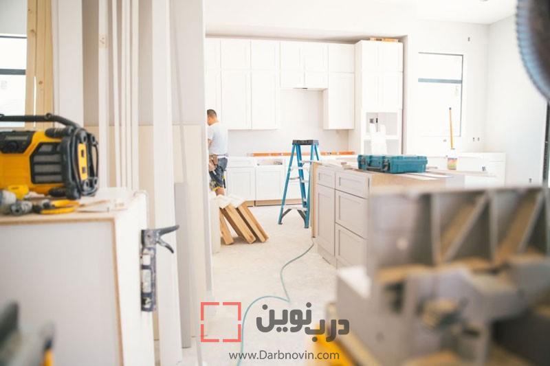 مراحل اجرایی بازسازی ساختمان