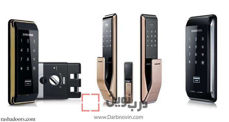 آموزش نصب قفل های هوشمند روی درب ضد سرقت