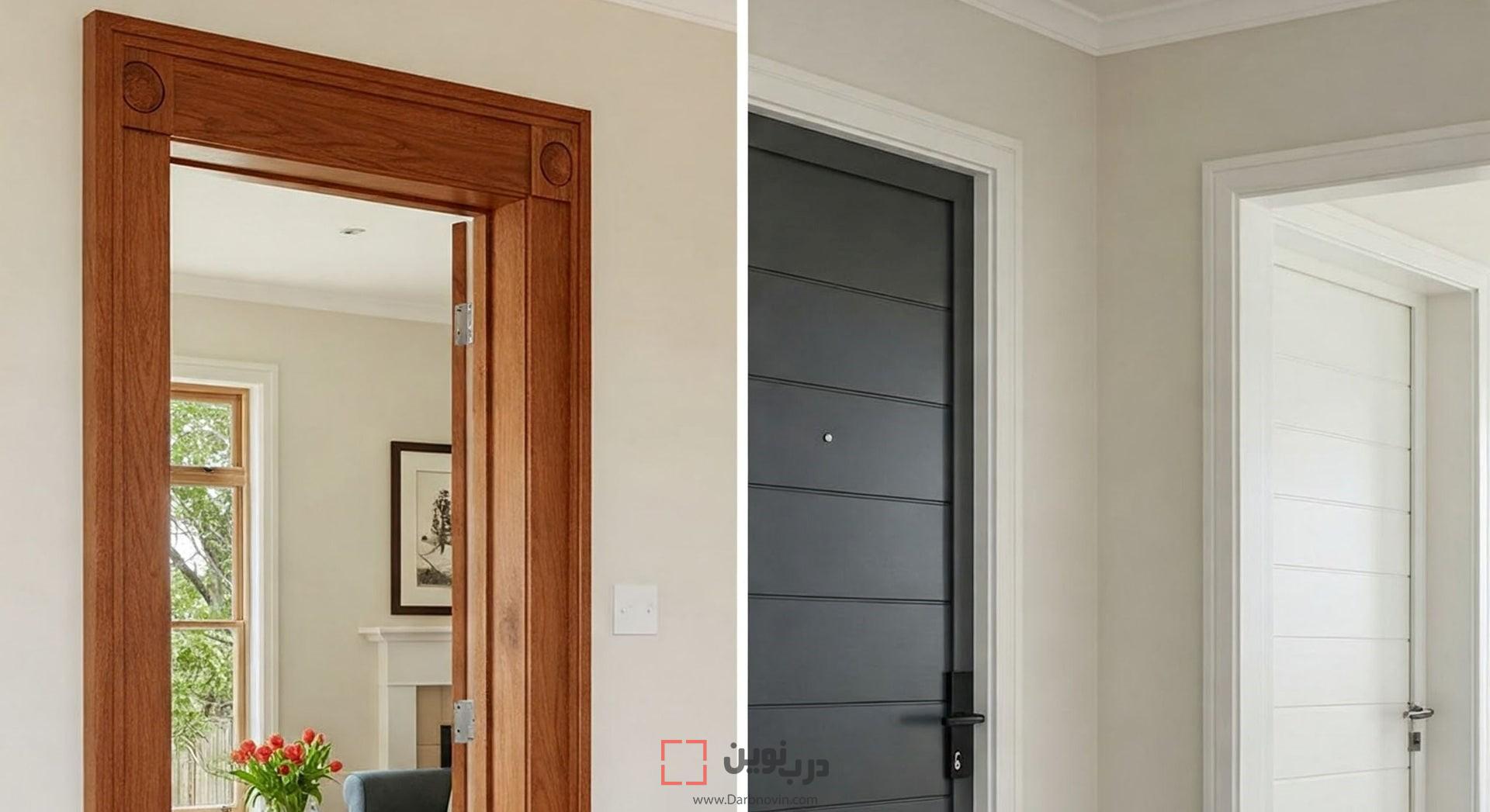 چهارچوب و روکوب درب داحلی