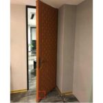 درب آکوستیک لمسه قهوه ای