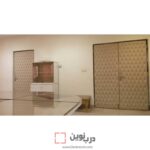 درب آکوستیک لمسه کرم