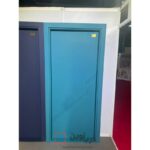 درب اتاقی مدرن خط دار رنگی